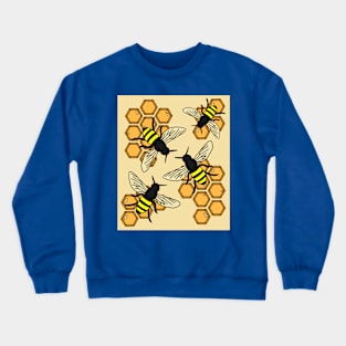 Sweet Honey Bees Beekeeper Beekeeper Crewneck Sweatshirt